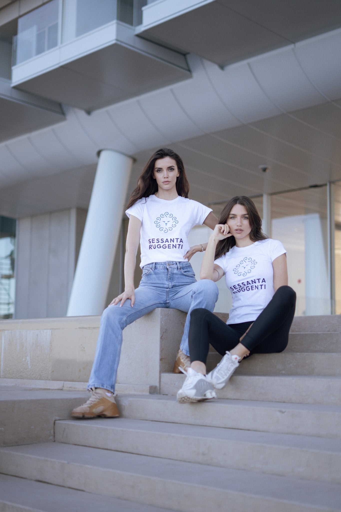 T-shirt Logo Sessanta Ruggenti donna - Sessanta Ruggenti