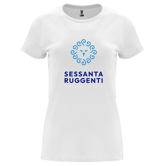 T-shirt Logo Sessanta Ruggenti donna - Sessanta Ruggenti