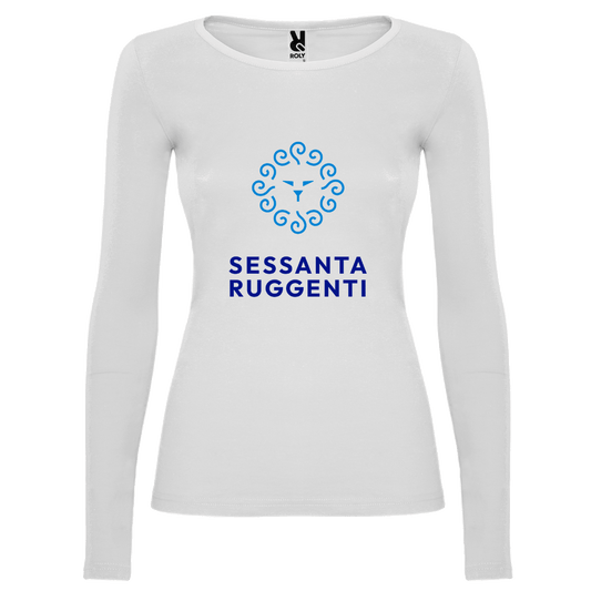 T-shirt lunga Logo Sessanta Ruggenti donna - Sessanta Ruggenti